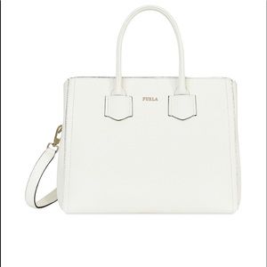 FURLA white purse